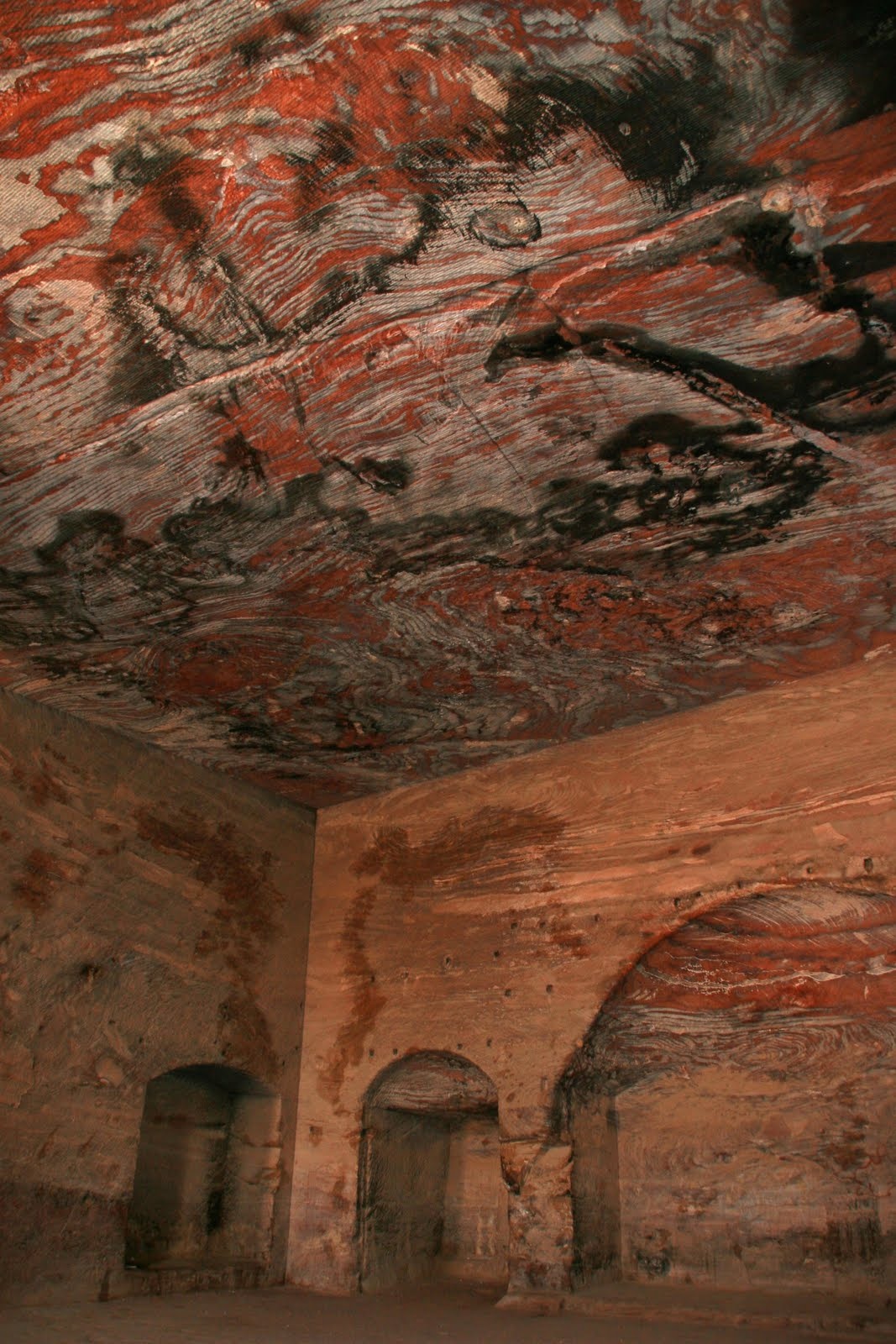The rock-carved Treasury at Petra